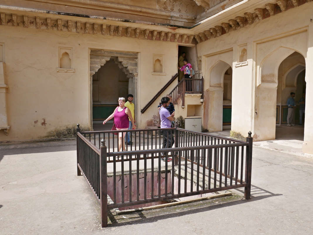 Amber Fort - Štvrté nádvorie Zenana