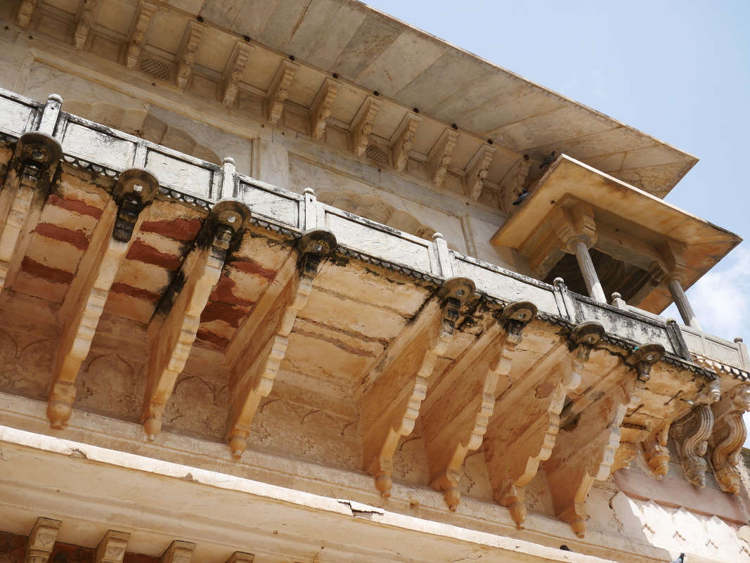 Amber Fort - Štvrté nádvorie Zenana