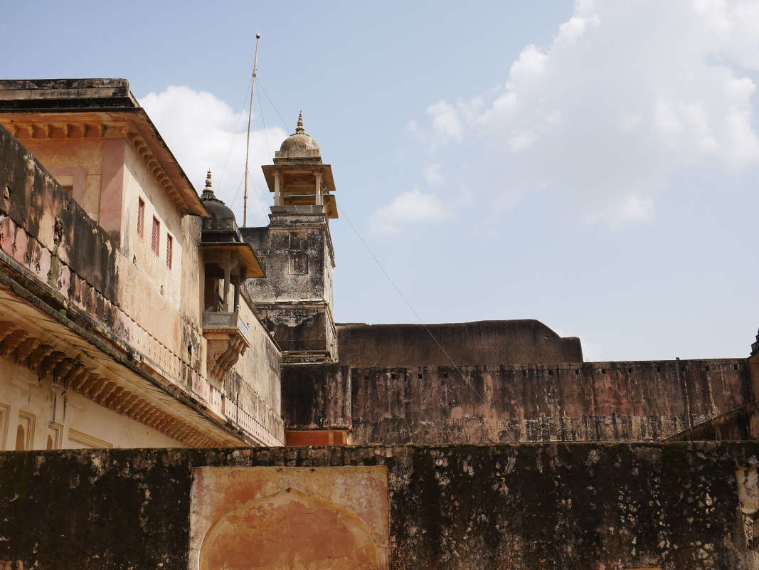 Amber Fort - Štvrté nádvorie Zenana