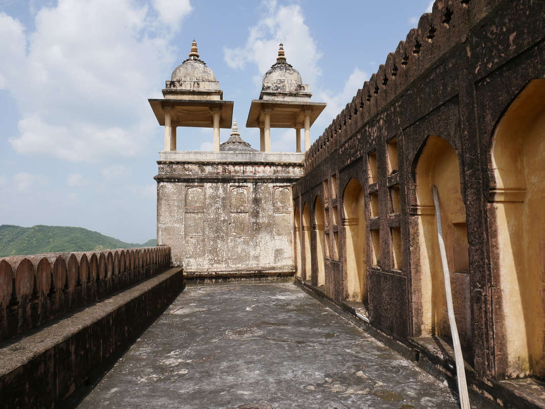 Amber Fort - cimburie a výhľady