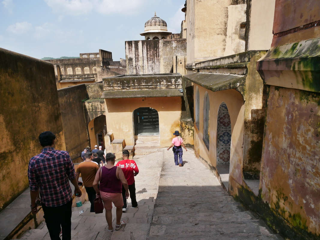 Amber Fort - odchádzam, ale stále obdivujem