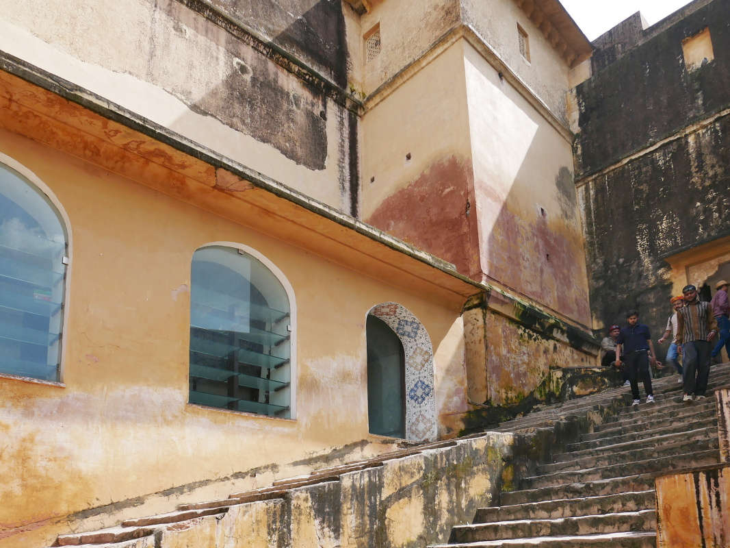 Amber Fort - odchádzam, ale stále obdivujem