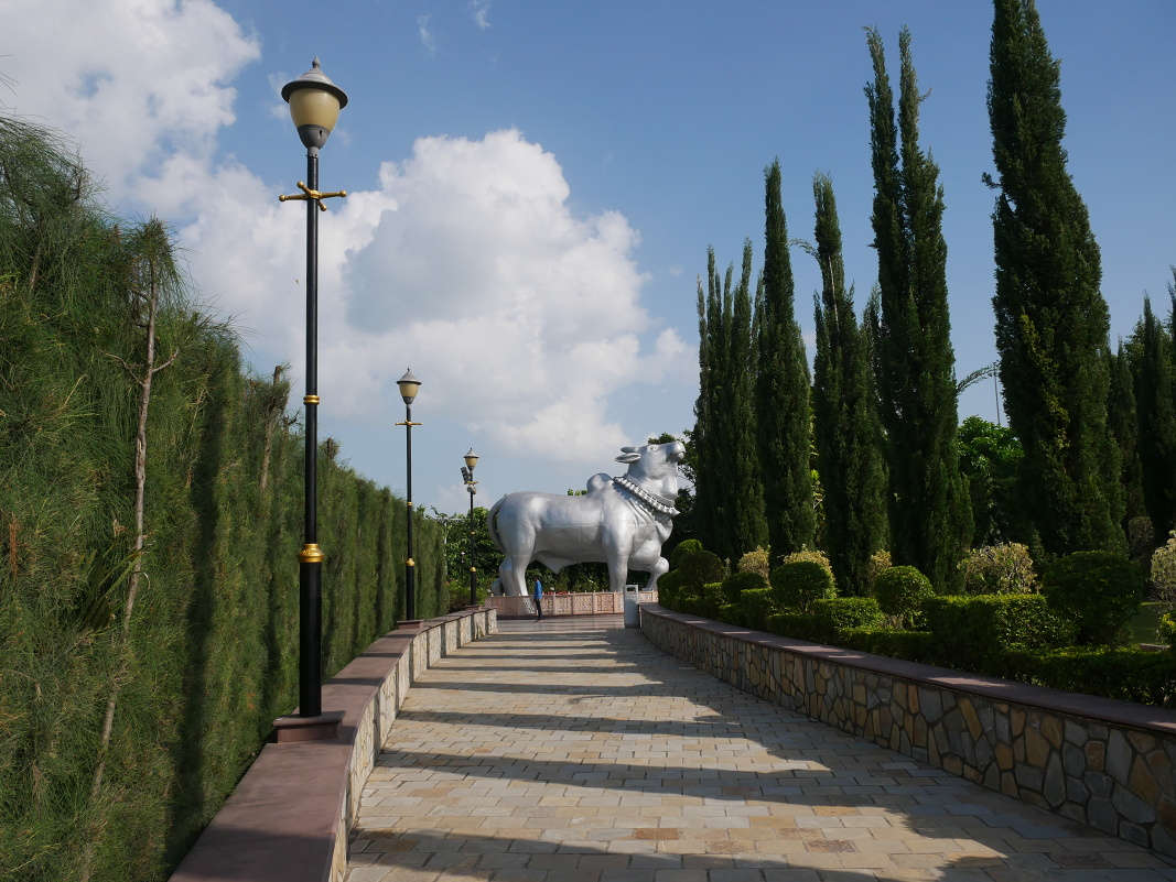 Nathdwara - Socha viery (boha Šivu)