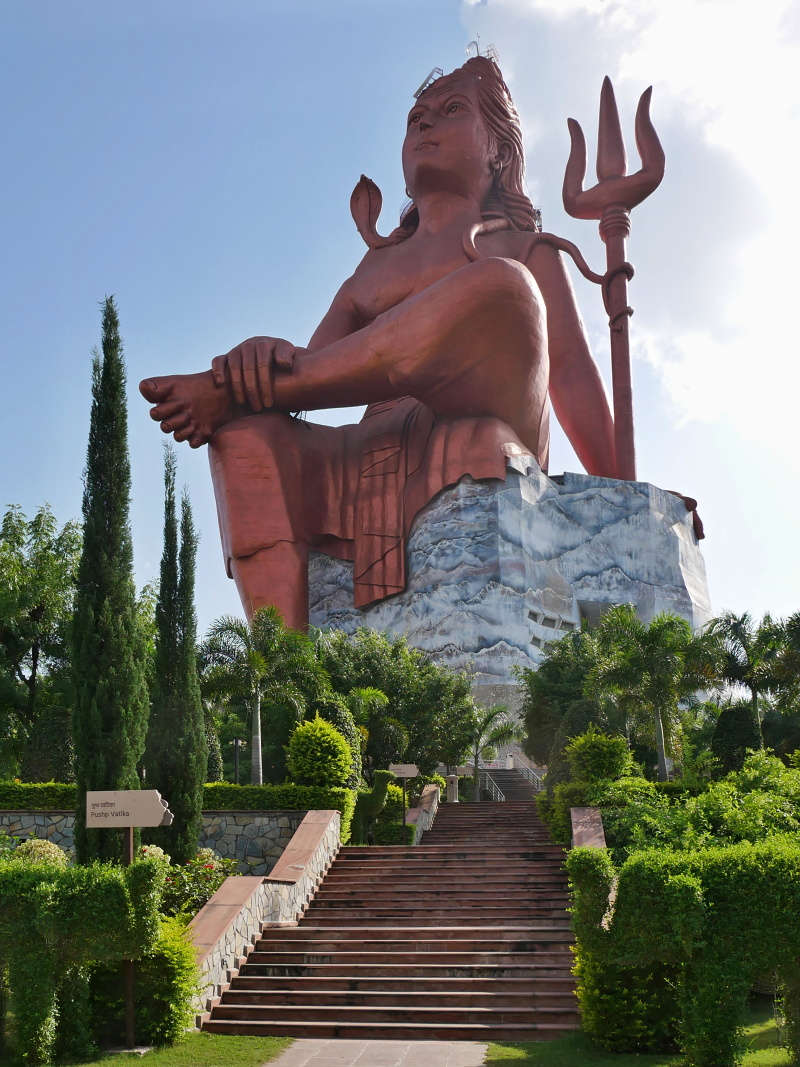 Nathdwara - Socha viery (boha Šivu)