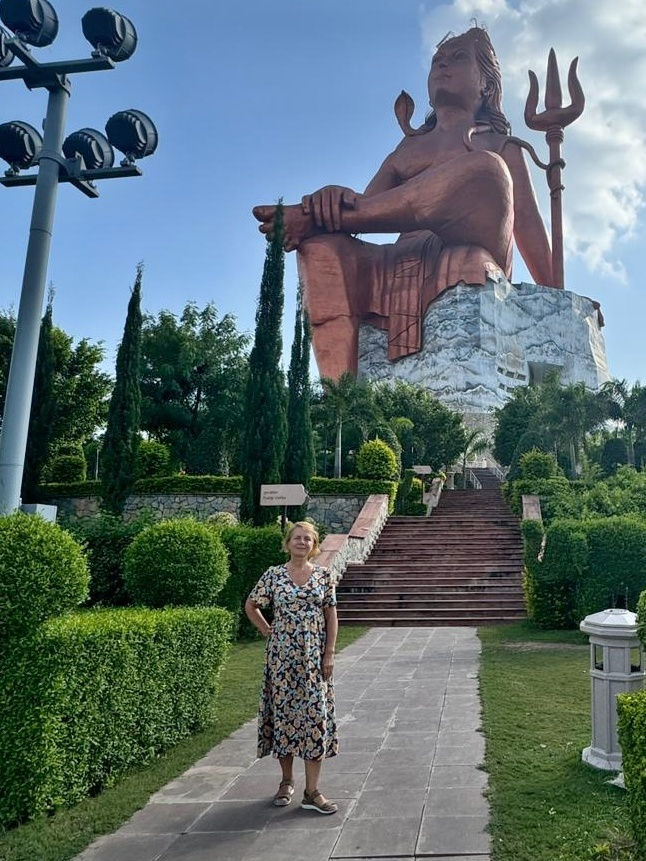 Nathdwara - Socha viery (boha Šivu)