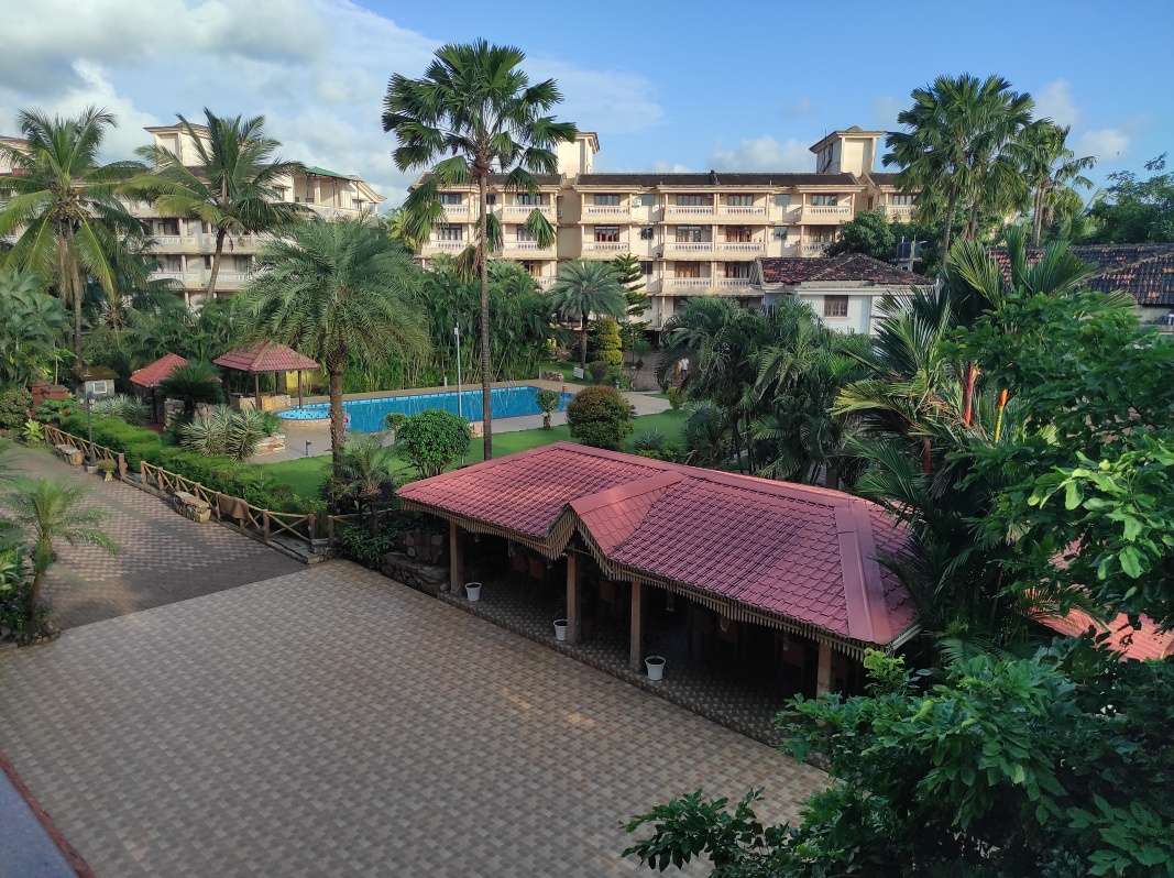La Grace Resort - výhľad z nášho okna