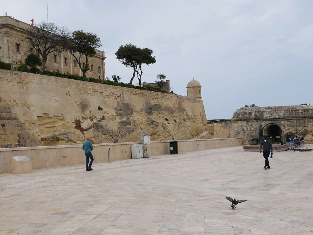 Valletta - mestské múry