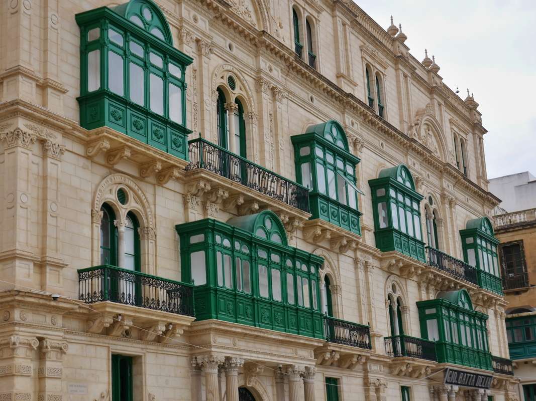 Valletta - vstup, ulica Republiky