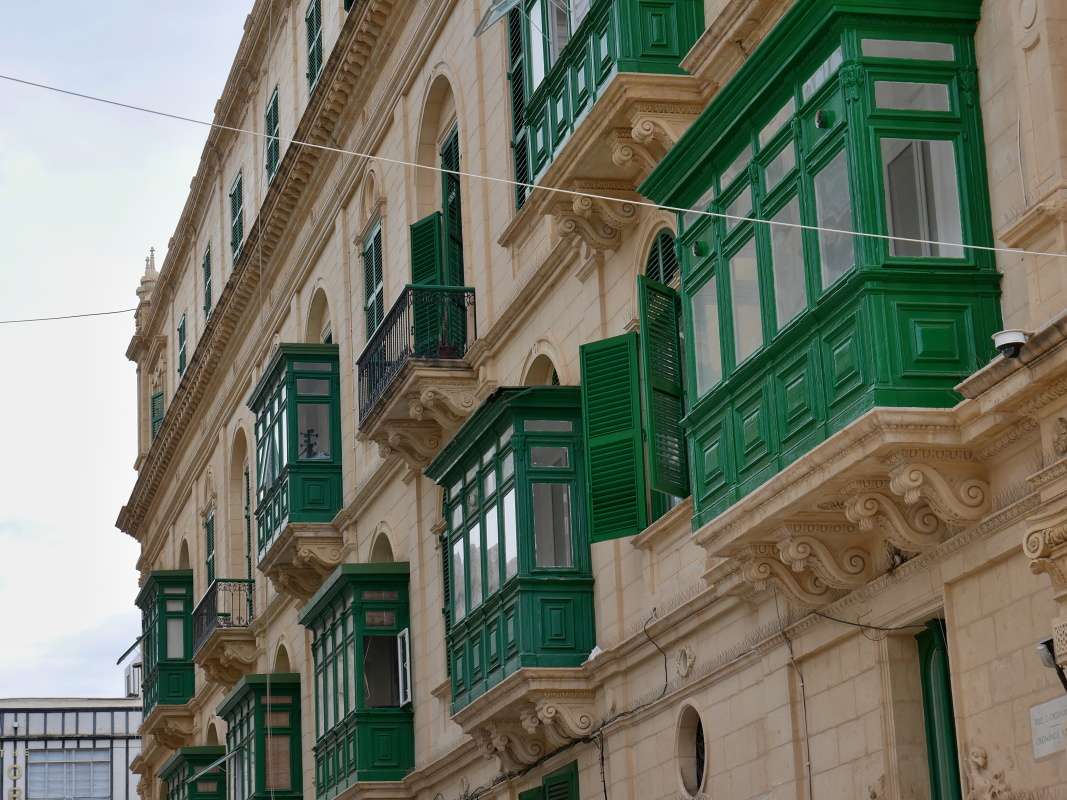 Valletta - vstup, ulica Republiky