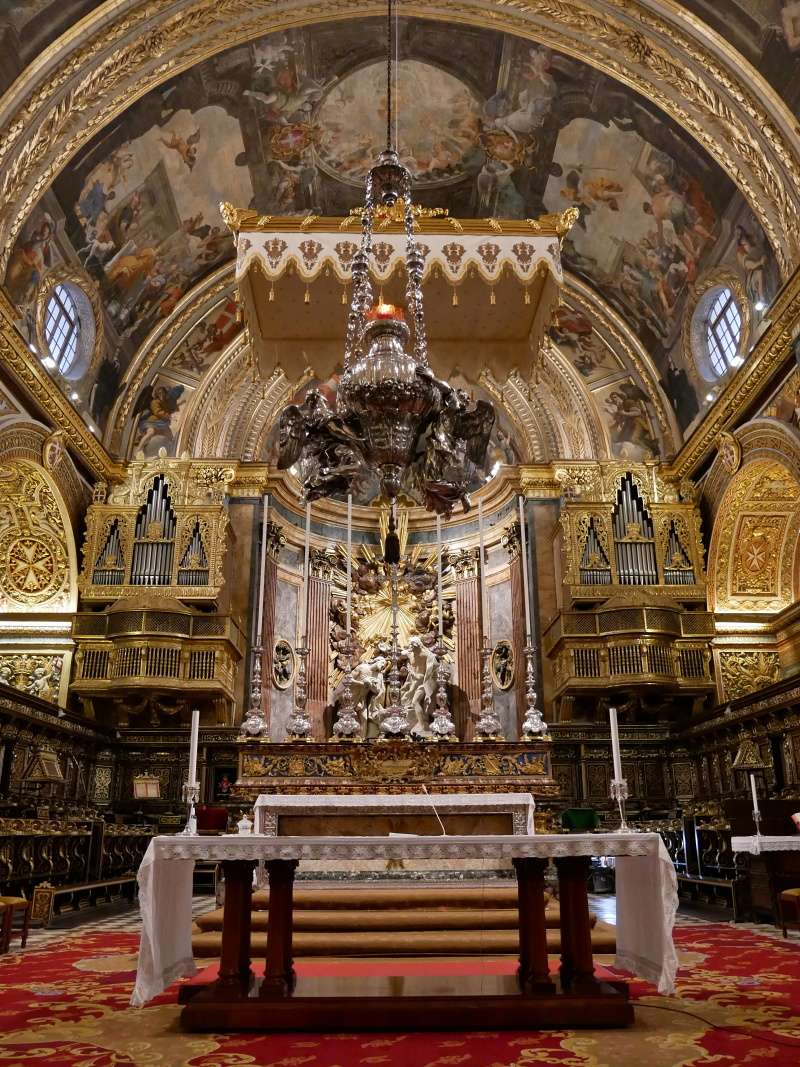 Konkatedrála sv. Jána - hlavný oltár