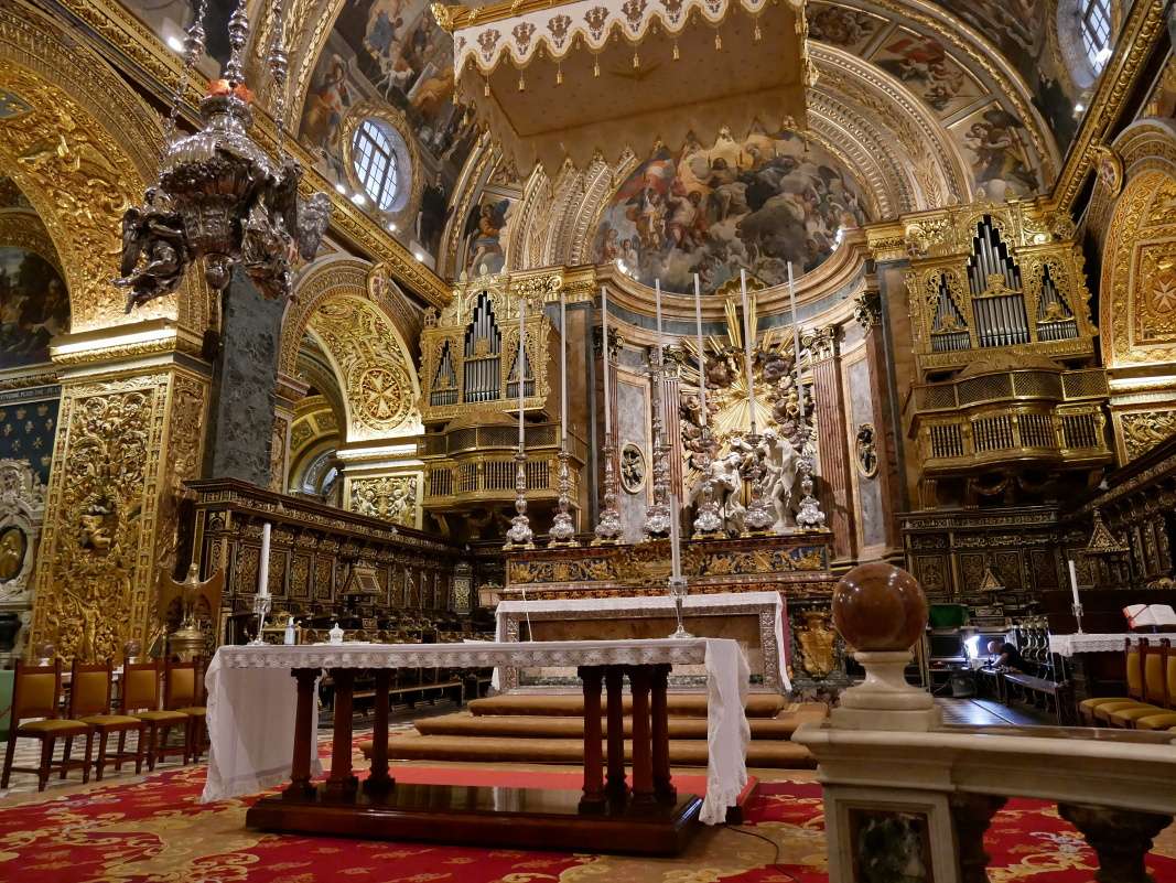 Konkatedrála sv. Jána - hlavný oltár