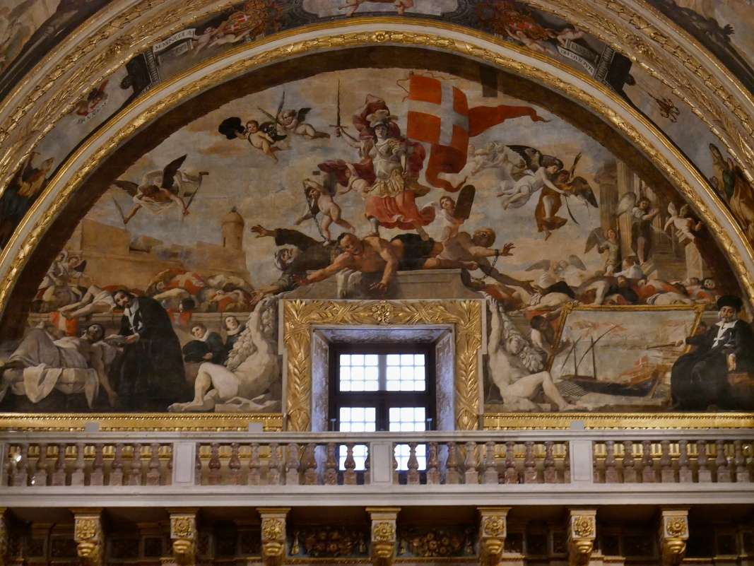 Konkatedrála sv. Jána - balkón nad východom