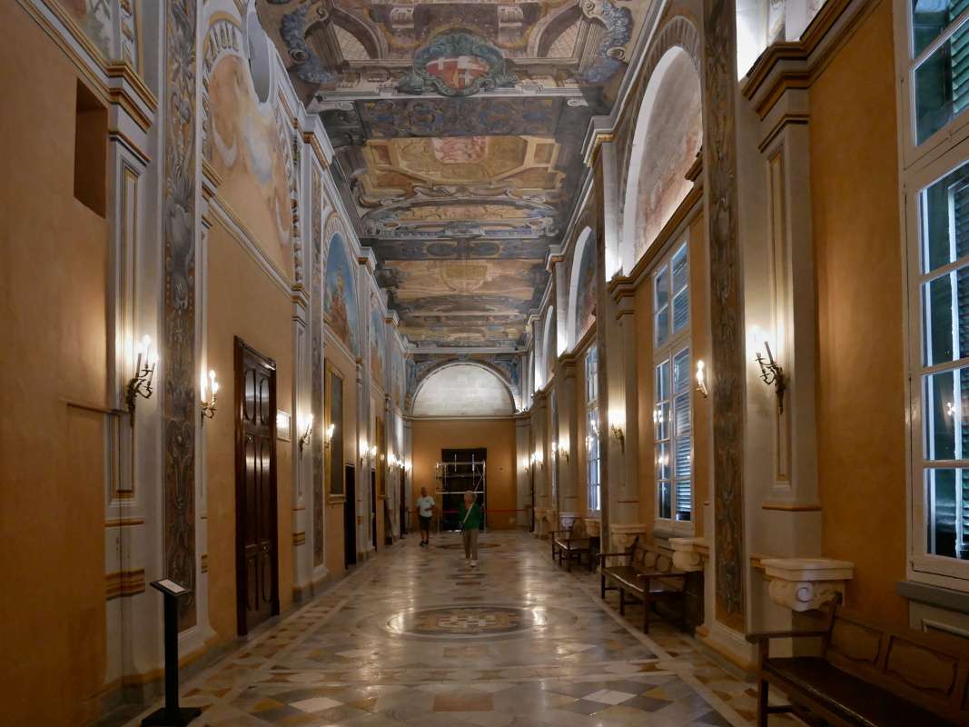 Veľmajsterský palác - Koridor