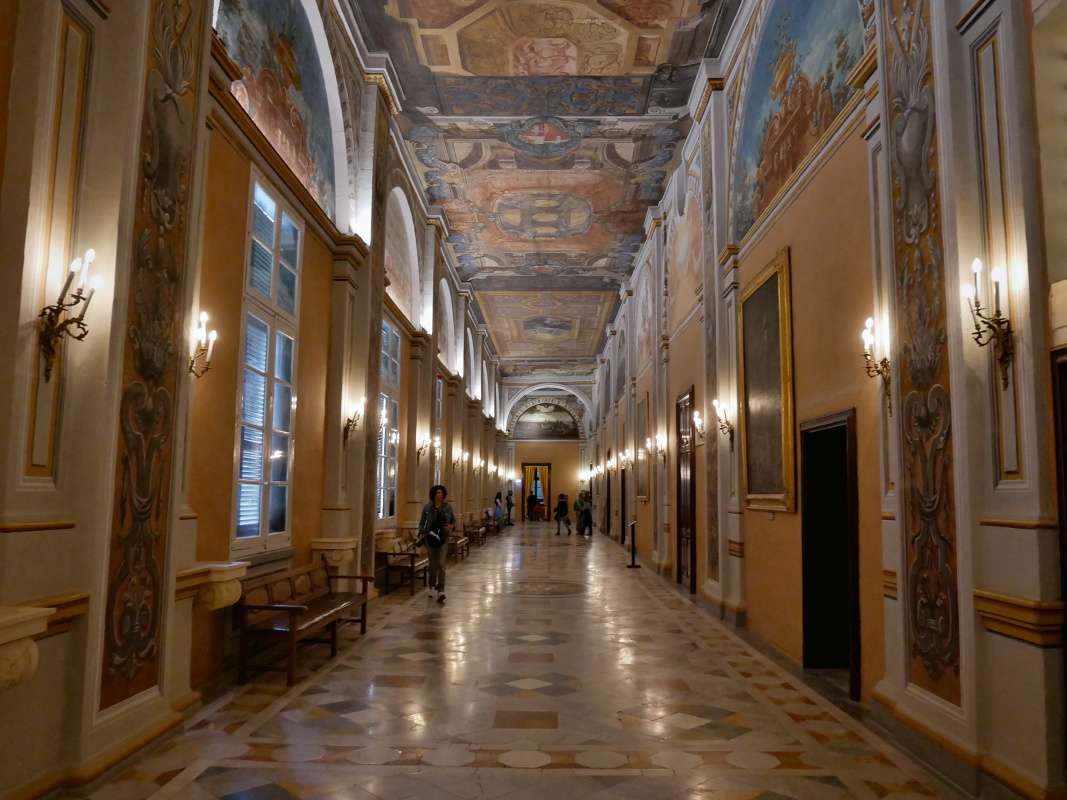 Veľmajsterský palác - Koridor