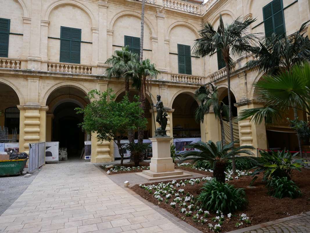 Veľmajsterský palác - druhé nádvorie