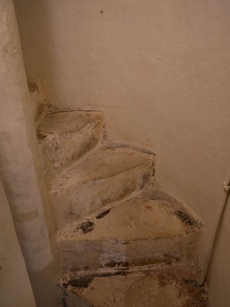 Konkatedrála sv. Jána - schody na vežu Belfry