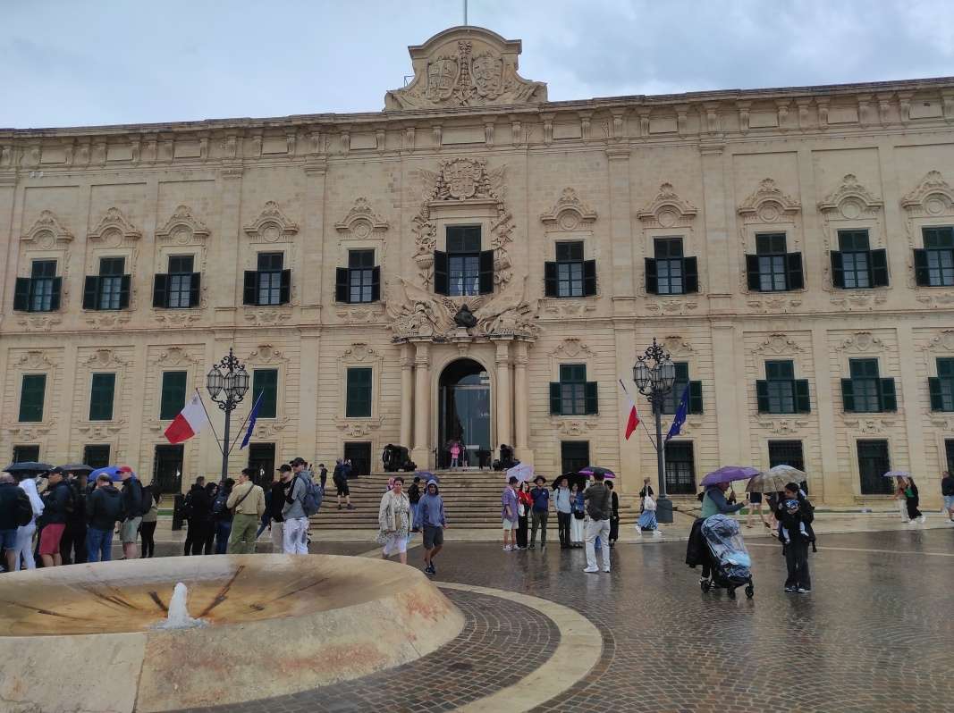 Valletta - kancelária prezidenta a predsedu vlády Malty