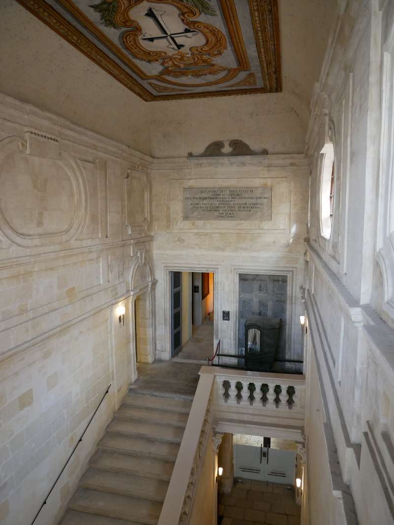 Inkvizítorský palác - hlavné schodisko