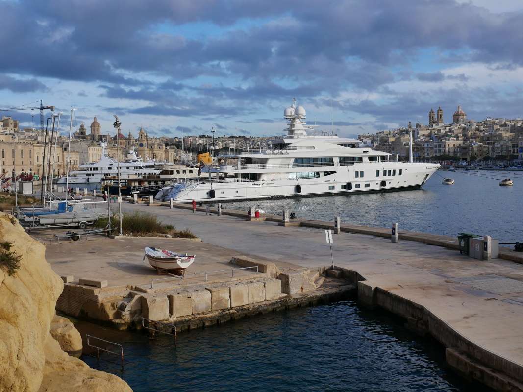Birgu prístav - Birgu, prístav a Senglea