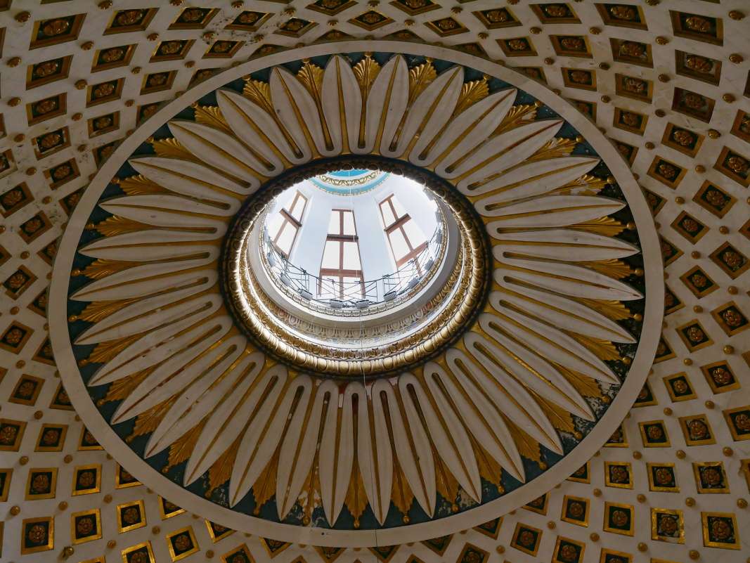 Rotunda v Moste - kupola