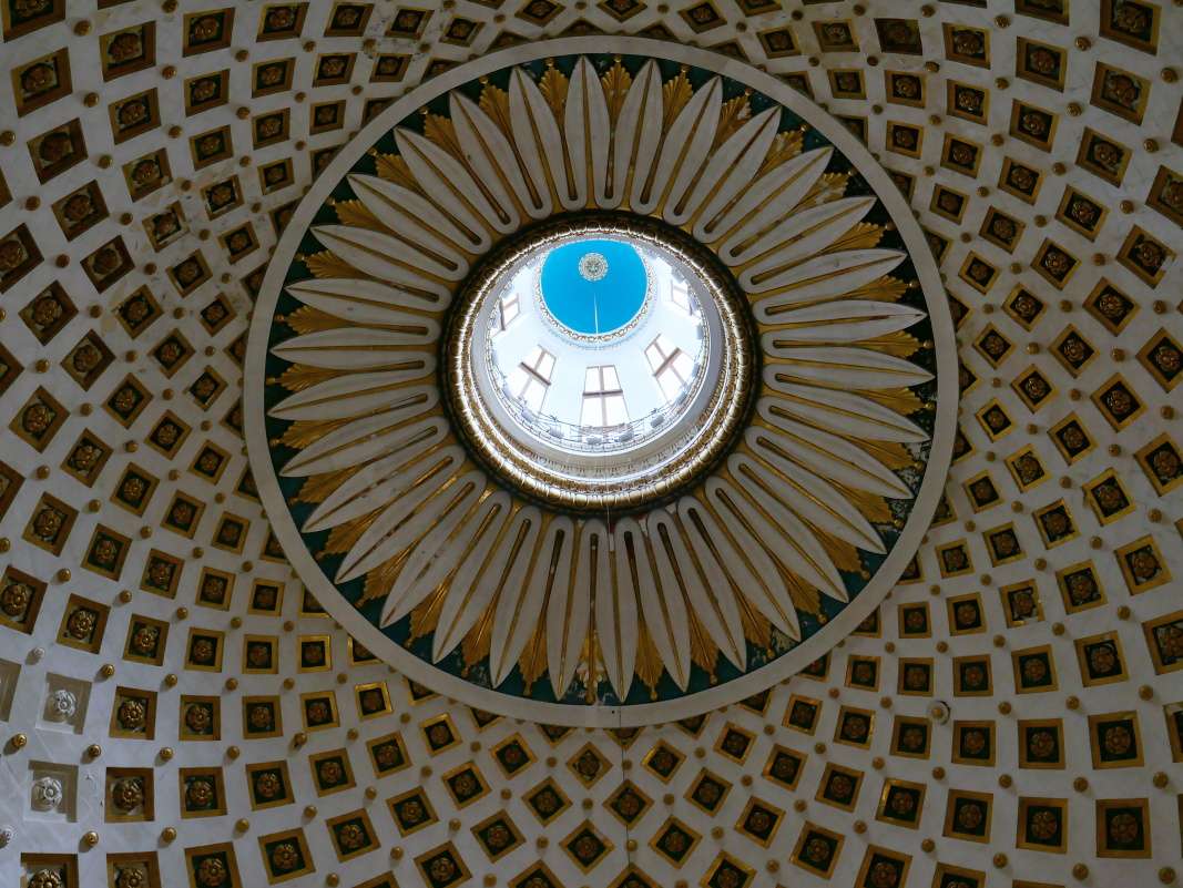 Rotunda v Moste - kupola