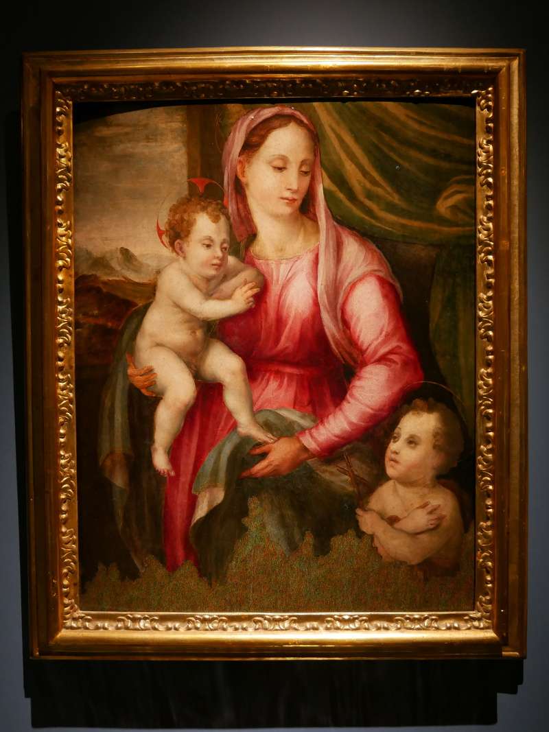 Mdina - Katedrálne múzeum, Madona s dieťaťom, 16.st.