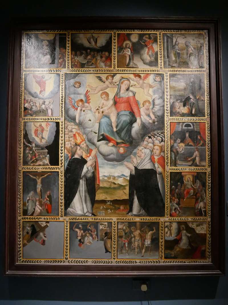 Mdina - Katedrálne múzeum, Nanebovzatie *Panny Márie, r. 1591