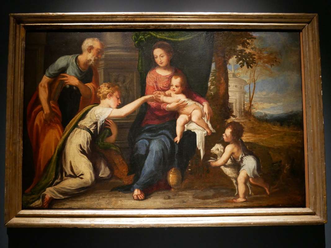 Mdina - Katedrálne múzeum, Mystická svatba sv. Kataríny, 16.st.