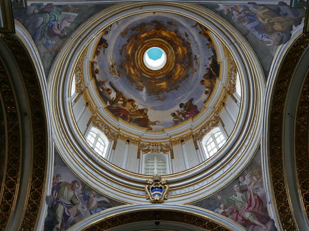 Mdina - Katedrála sv. Pavla - kupola