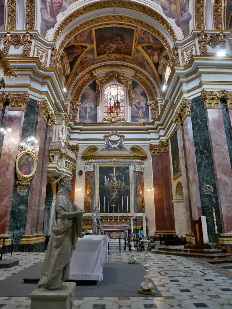 Mdina - Katedrála sv. Pavla - vedľajší oltár