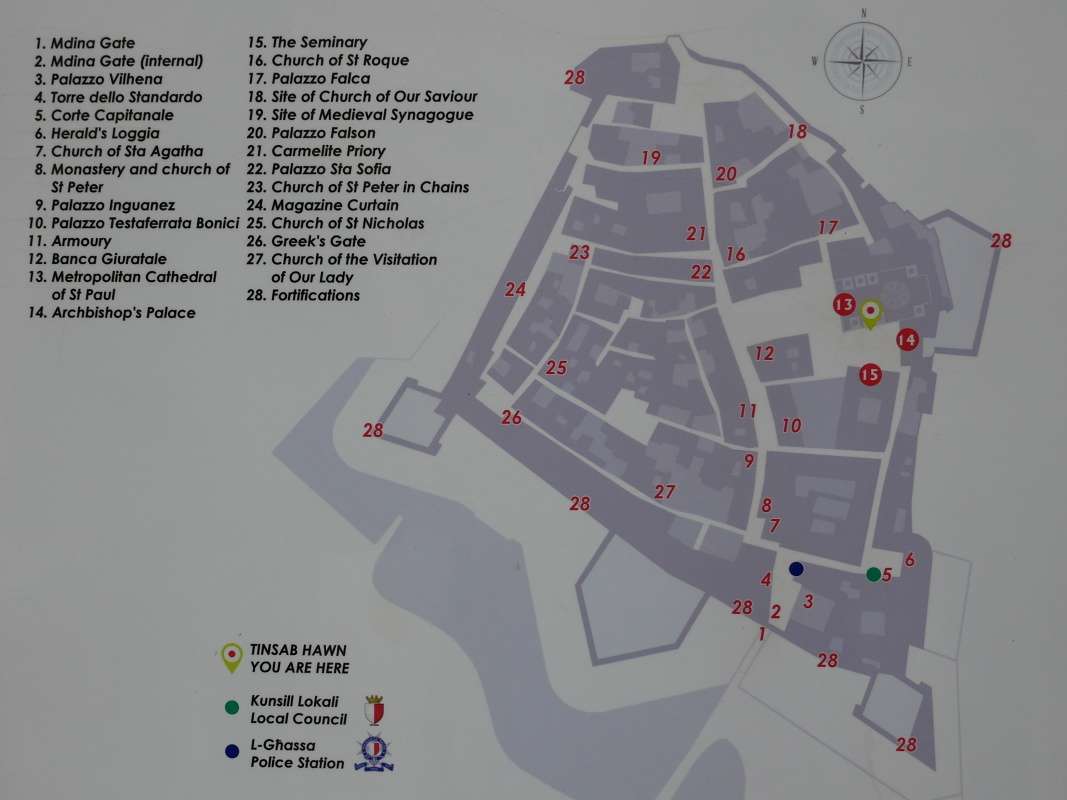 Mapa Mdiny