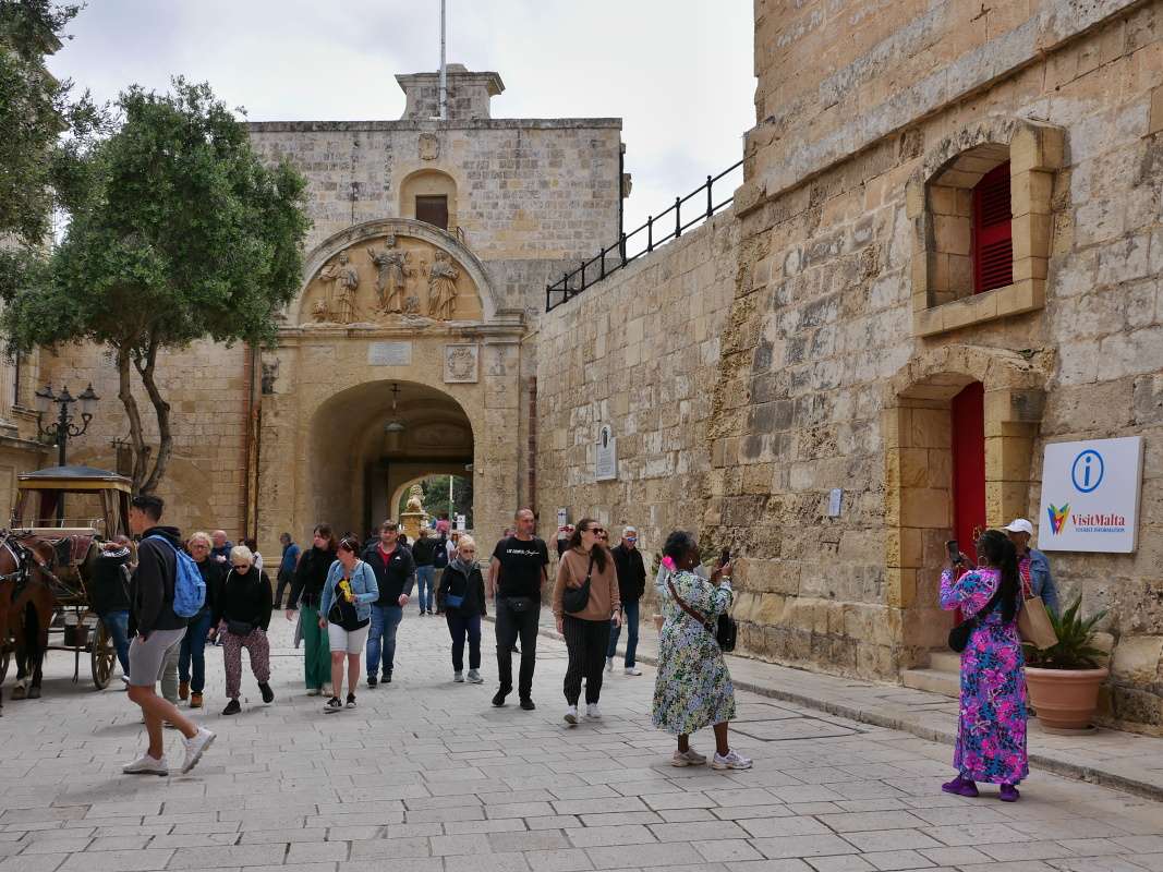Mdina dovidenia - hlavná brána