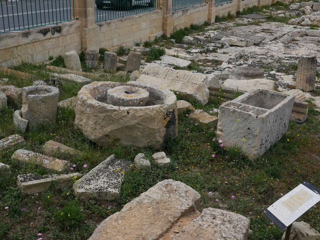 Rabat - Domus Romana, 1. st. pred n.l., rímske mesto Melita
