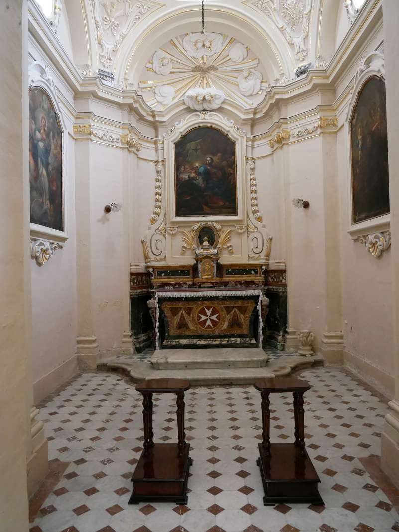 Rabat - Wignacourt Museum, Kaplnka pri Sanktuáriu sv. Publiusa