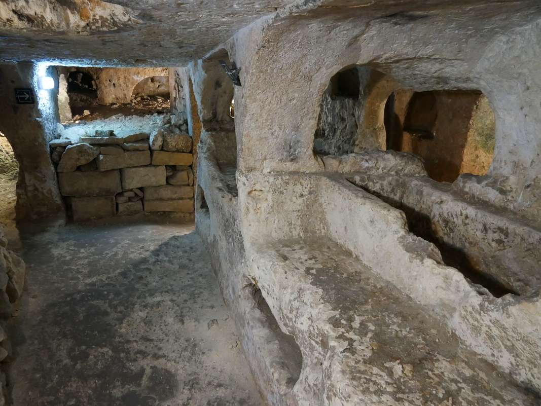 Rabat - Wignacourt Museum, Katakomby