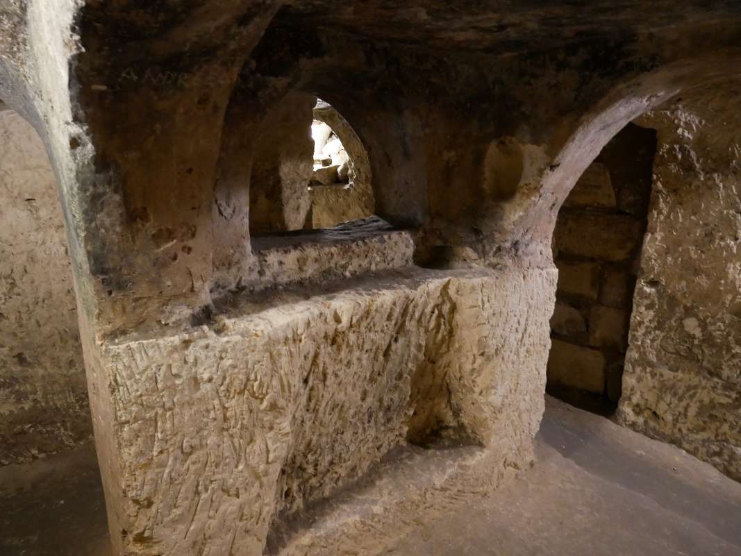 Rabat - Wignacourt Museum, Katakomby