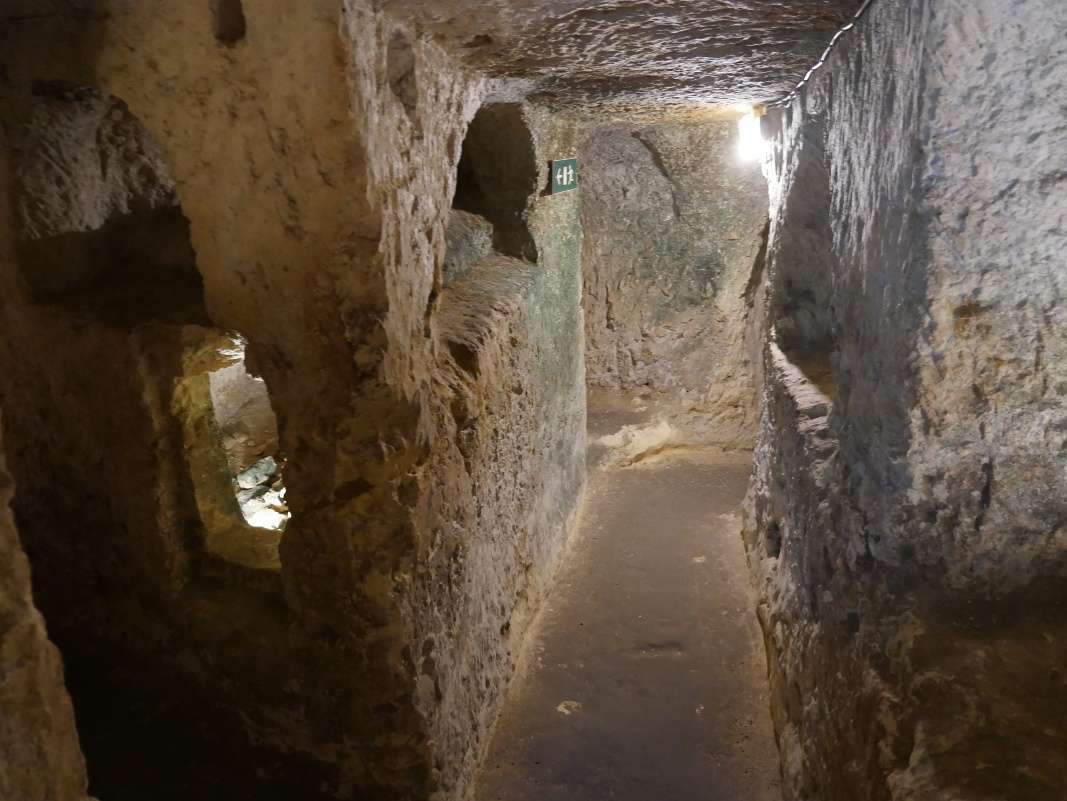 Rabat - Wignacourt Museum, Katakomby