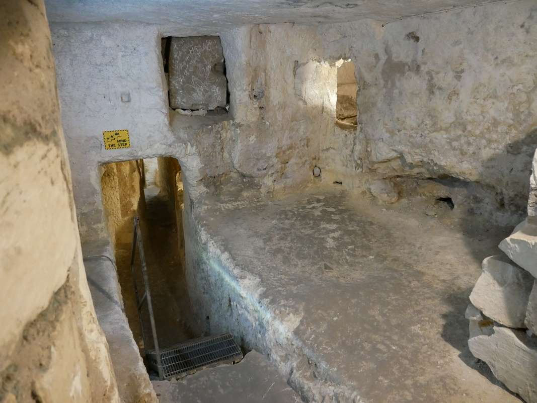 Rabat - Wignacourt Museum, Katakomby