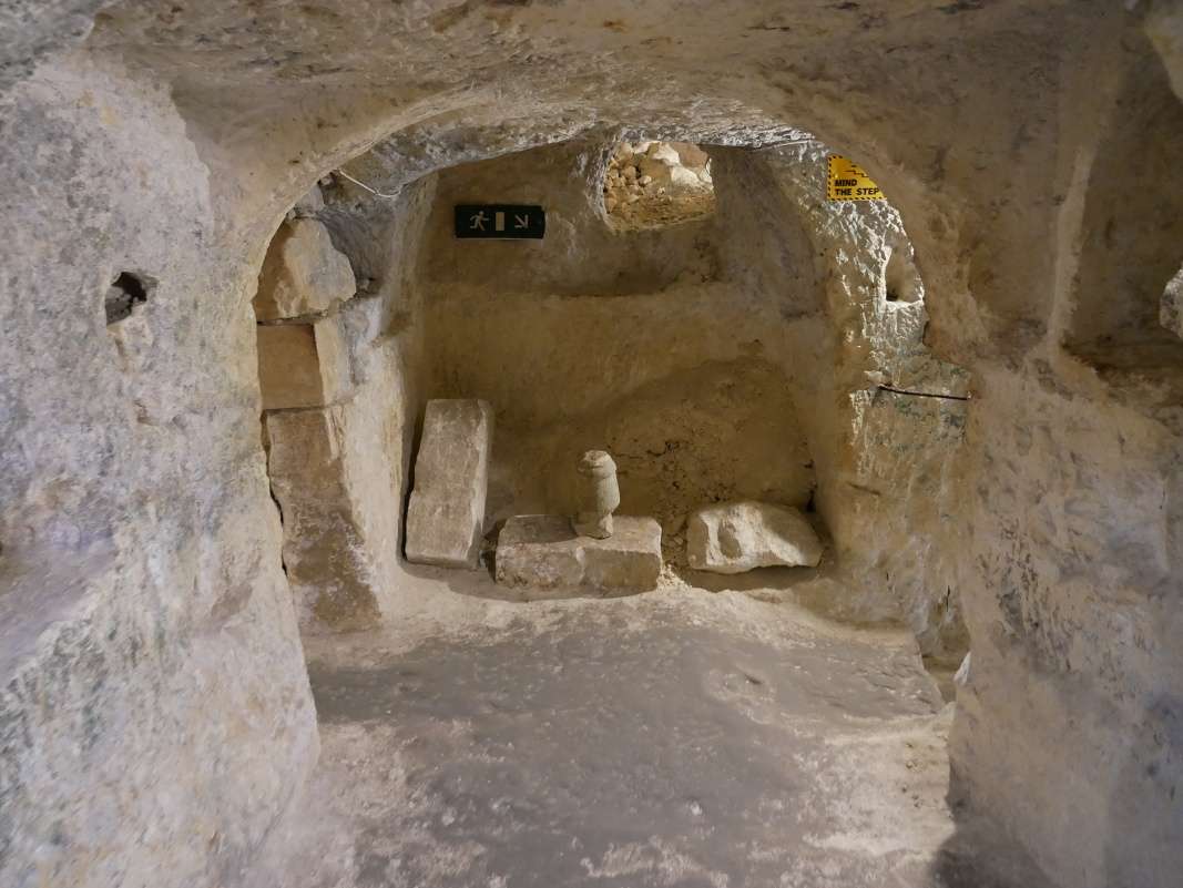 Rabat - Wignacourt Museum, Katakomby