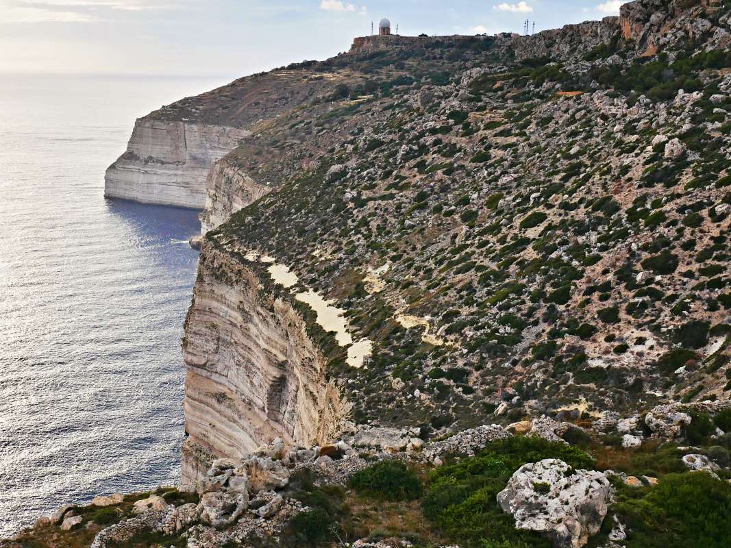 Rabat - Dingli Cliffs, vyhliadka