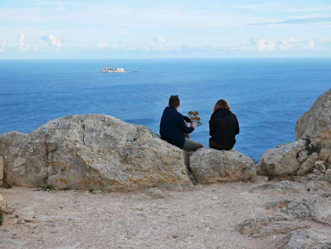 Rabat - Dingli Cliffs, vyhliadka