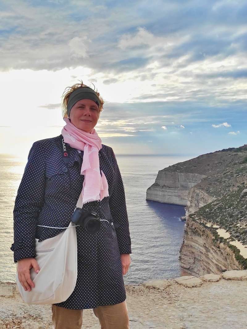 Rabat - Dingli Cliffs, posledný pohľad na útesy