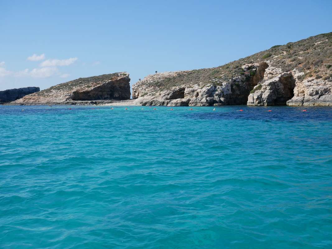 Comino - Modrá lagúna