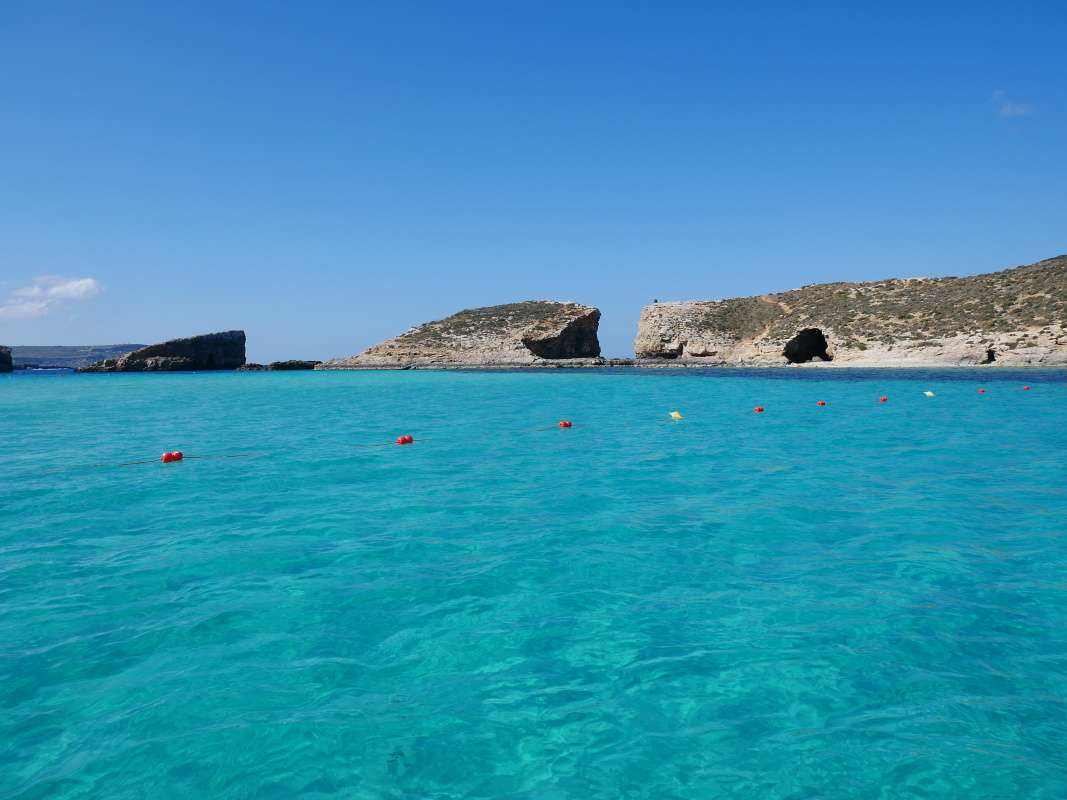 Comino - Modrá lagúna