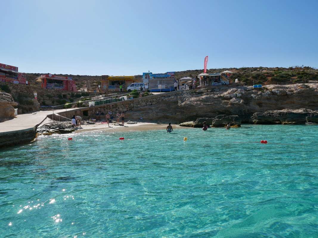Comino - Modrá lagúna