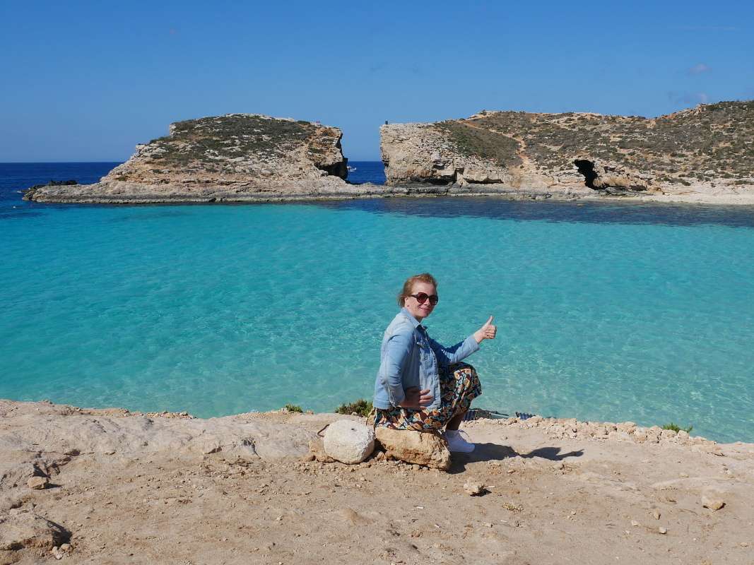Comino - Modrá lagúna