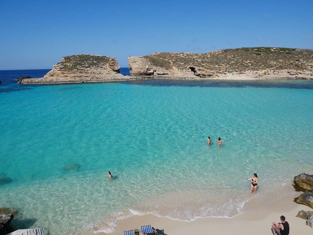 Comino - Modrá lagúna