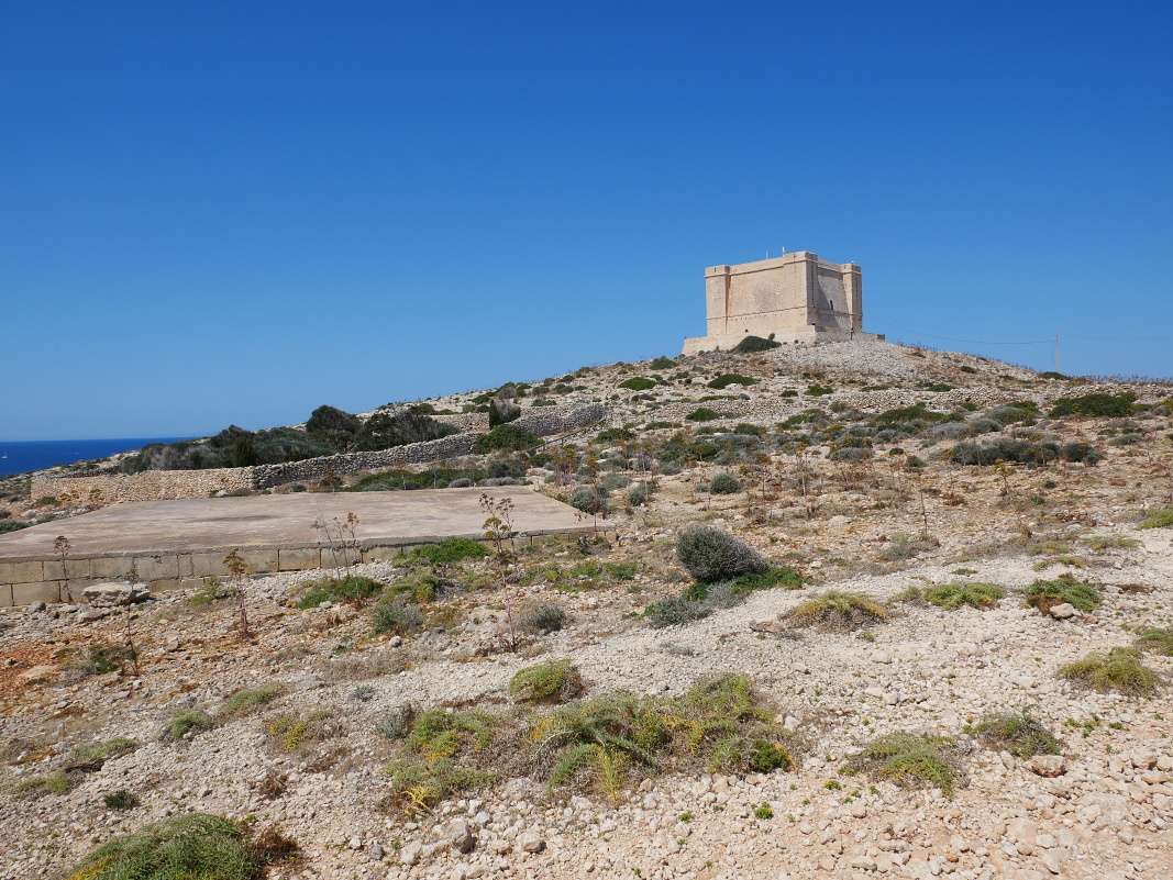 Comino - obišli sme vežu Santa Marija