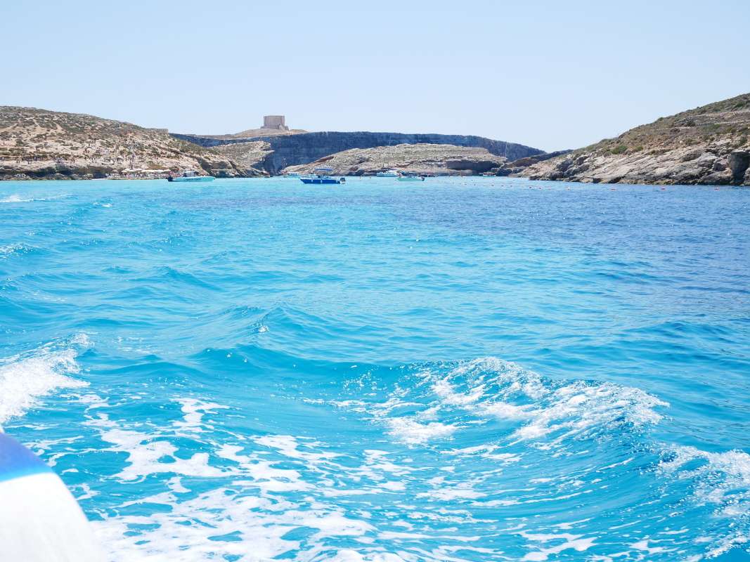Comino - Modrá lagúna
