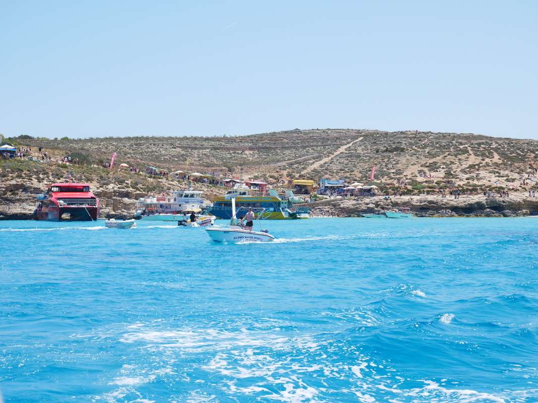 Comino - Modrá lagúna